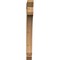 Ekena Millwork Legacy Slat Rough Sawn Bracket, Western Red Cedar, 4"W x 30"D x 42"H BKT04X30X42LEC06RWR - alternate 2